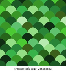 Green, circle, vector pattern.