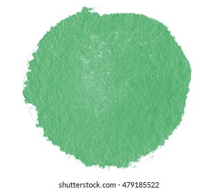 Green circle watercolor background. For logo, text, or other uses.