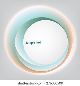 green circles for background and labels posters