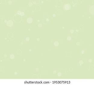 Green with circles of different scale and transparency with overlap. Light background for banners, web pages, ads, Wallpapers