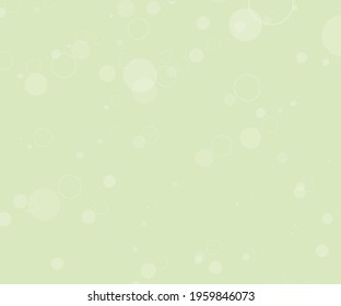 Green with circles of different scale and transparency with overlap. Light background for banners, web pages, ads, Wallpapers