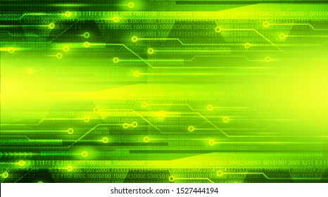 Green Circuit  Microchip on Technology Background,hi Tech and security Concept design,Free Space For text in put,Vector illustration.