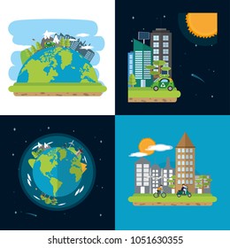 Green cities collection
