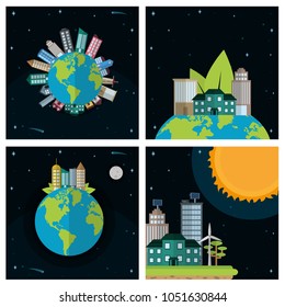 Green cities concept