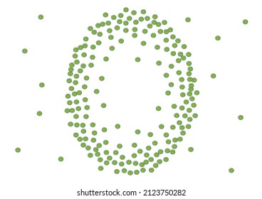 Green Citrus Background White Vector. Lime Drink Decoration. Yellow Cute Citrus. Juicy Ingredient Set.