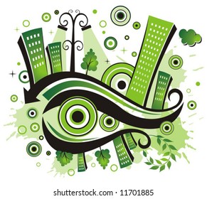 Ville verte.