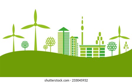 Green City background