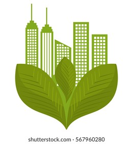 green city ecology buildings