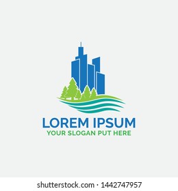 GREEN CITY LOGO/IDENTITY DESIGN FOR USE LANDMARKS 