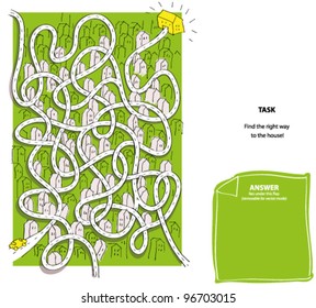 Green City : Maze Game with Solution