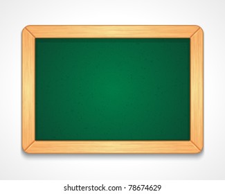 Green Class Board Vector Background Eps Stock Vector (Royalty Free ...