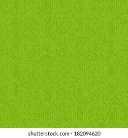 Green clean isometric seamless background pattern