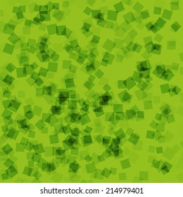 Green clean modern square chaos background