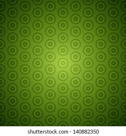 Green clean vector abstract ornament seamless vintage background pattern