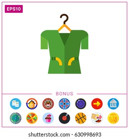 Green Clothing Item Icon