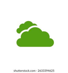 The green cloud icon represents ecology, promoting environmental awareness, sustainability, conservation, and natures beauty to inspire collective action for our planets protection