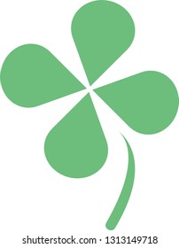 Green Clover Icon Vector