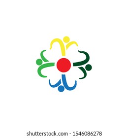 Green Clover Leaf Logo Template Design Vector
