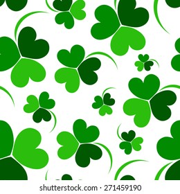 green clover pattern