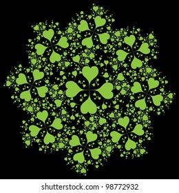 green clover star