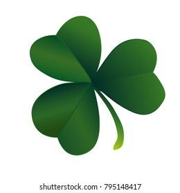 Three Leaf Clover Vector Illustration Stock Vector (Royalty Free) 94353412