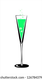 Green cocktail