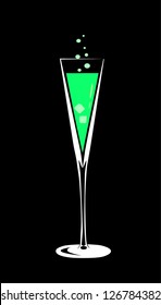 Green cocktail