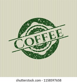 Green Coffee distressed rubber texture