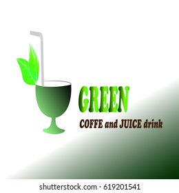 green coffee and juice