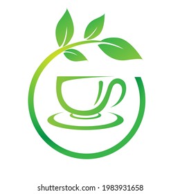 Green Coffee Logo Design Template
