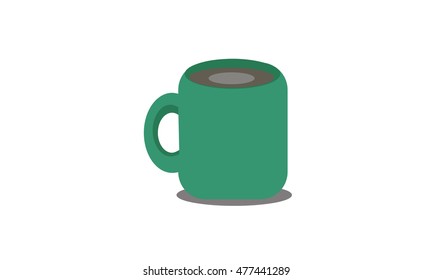 Green Coffee Mug