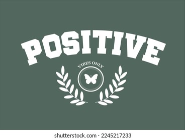 green college positive vector design hand drawn