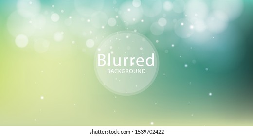  Green Color Abstract Blurred backgrounds