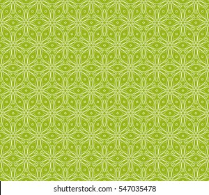 green color. Abstract floral seamless pattern. geometry design. vector copy. Texture for holiday cards, Valentines day, wedding invitations