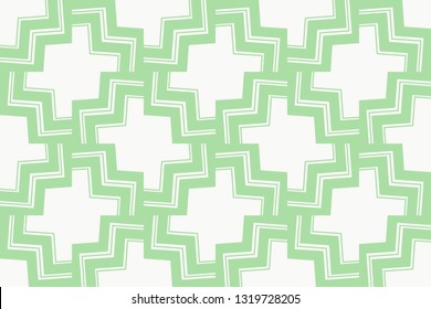 Green color. Abstract Pattern Texture for Background. Vector seamless pattern