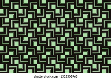 Green color. Abstract Pattern Texture for Background. Vector seamless pattern