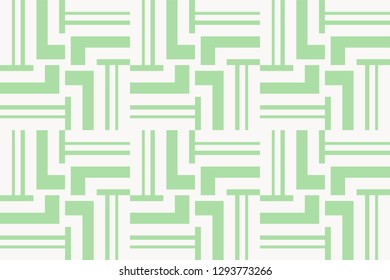 Green color. abstract seamless geometric pattern. for wallpapers, web page background, surface textures, Image for advertising booklets, banners. Vector illustration