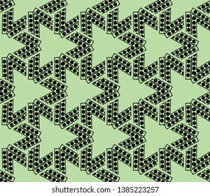 Green color. abstract seamless geometric pattern. for wallpapers, web page background, surface textures, Image for advertising booklets, banners. Vector illustration