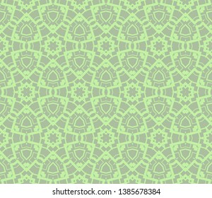 Green color. abstract seamless geometric pattern. for wallpapers, web page background, surface textures, Image for advertising booklets, banners. Vector illustration
