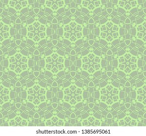 Green color. abstract seamless geometric pattern. for wallpapers, web page background, surface textures, Image for advertising booklets, banners. Vector illustration