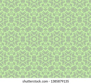 Green color. abstract seamless geometric pattern. for wallpapers, web page background, surface textures, Image for advertising booklets, banners. Vector illustration