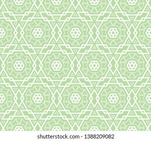 Green color. abstract seamless geometric pattern. for wallpapers, web page background, surface textures, Image for advertising booklets, banners. Vector illustration
