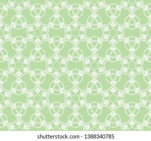Green color. abstract seamless geometric pattern. for wallpapers, web page background, surface textures, Image for advertising booklets, banners. Vector illustration