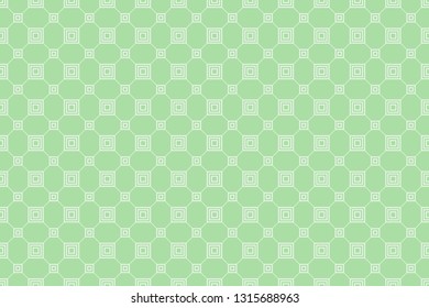 Green color. abstract seamless geometries pattern. for wallpaper. design page fill. Vector illustration.