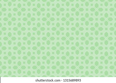Green color. abstract seamless geometries pattern. for wallpaper. design page fill. Vector illustration.