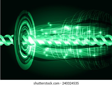 green color abstract technology background for for computer graphic website internet and business