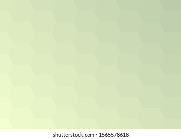 Green Color Abstract trianglify Generative Art background illustration