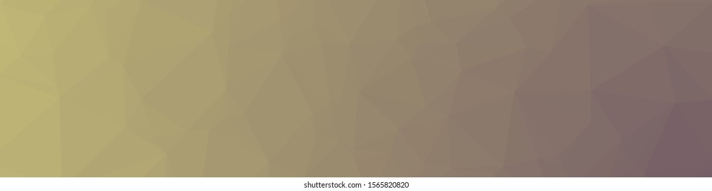 Green Color Abstract trianglify Generative Art background illustration