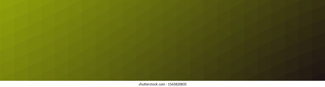 Green Color Abstract trianglify Generative Art background illustration