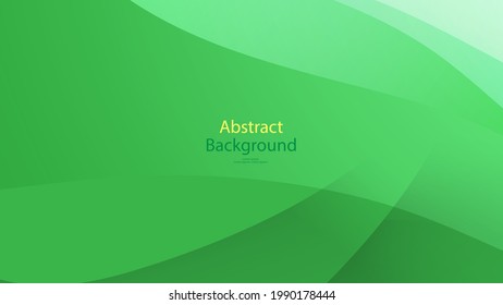 green color background abstract art vector 